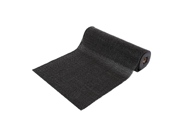 Коврик-дорожка ПВХ Zig-Zag 5 мм против скольжения черный по 1 м (10)  22157/22156